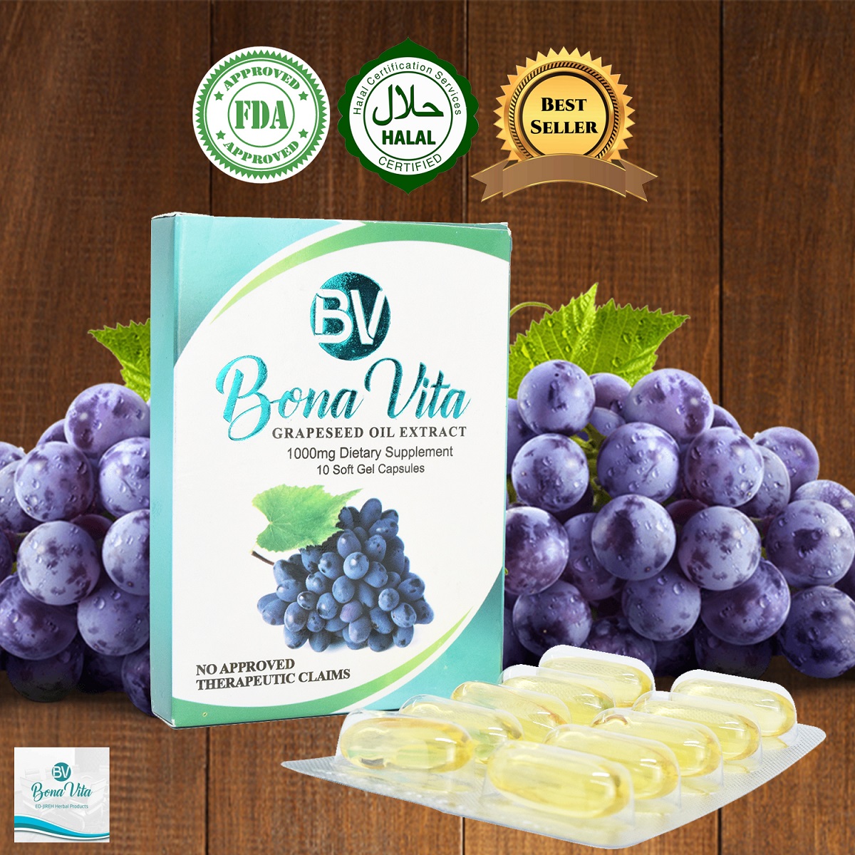 Grape seed extract for ed