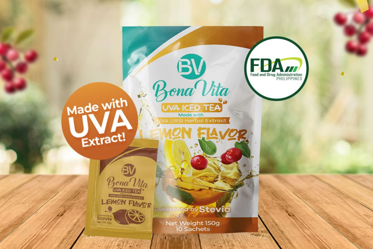 Get a Taste of Bona Vita Uva Iced Tea Lemon Flavor