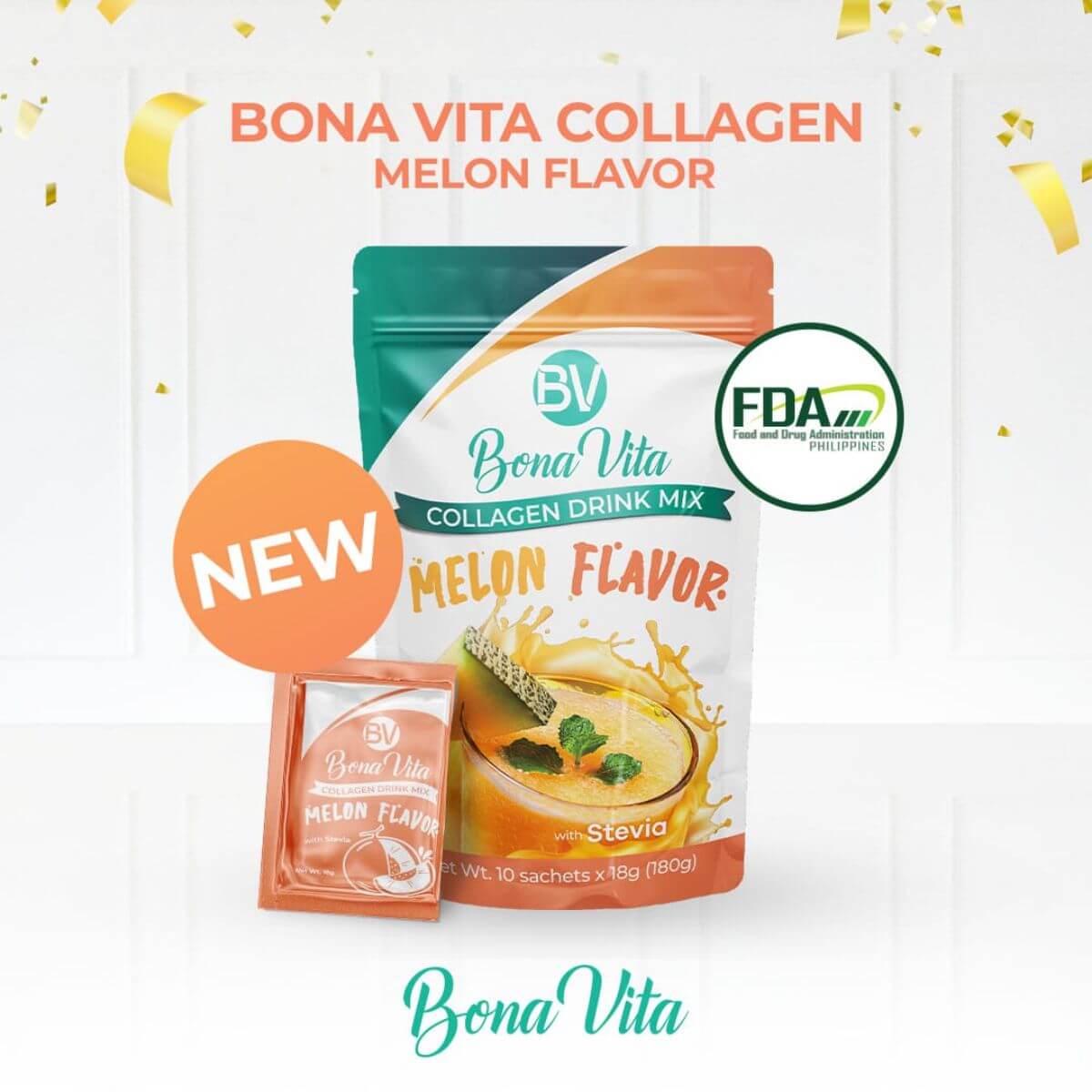 Bona Vita Collagen Melon Flavor
