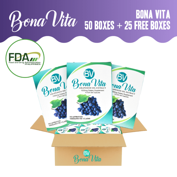 Bona Vita Grapeseed 50+25