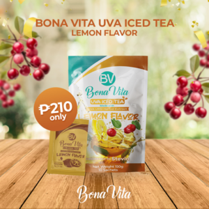 Bona Vita UVA Iced Tea Lemon Flavor