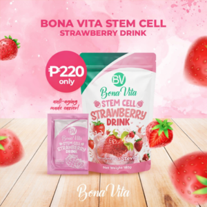 Bona Vita Stem Cell Strawberry Drink